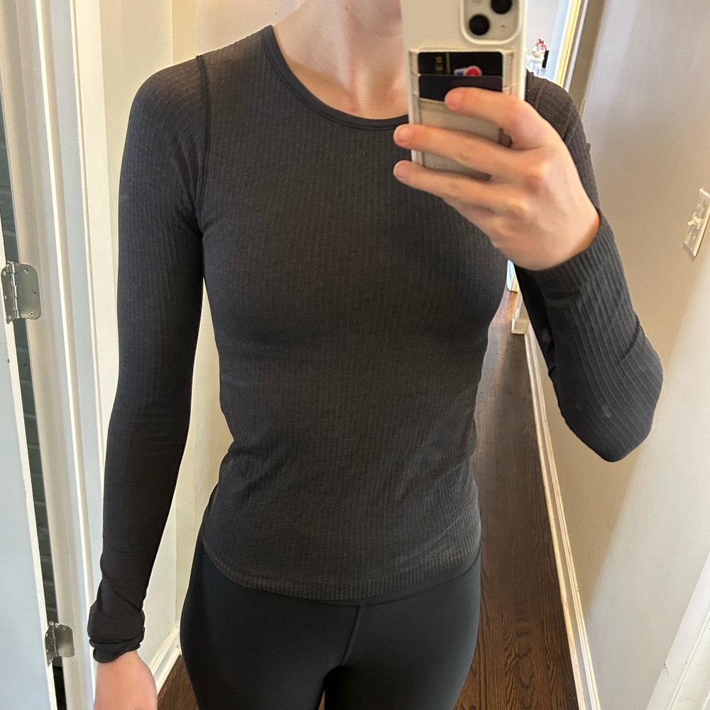 Lululemon Ebb to Street Long Sleeve Black